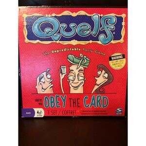 Quelf Spin Master 2011 Unpredictable Party Game Complete 440 Cards